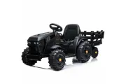 Детский электромобиль трактор с прицепом с пультом управления (задний привод, 12V)