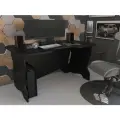 Игровой компьютерный стол черный 100см