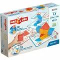 GEOMAG Магнитный конструктор Магнитные кубики с карточками и фигурами 16 элементов для детей от 2 лет