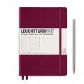 Записная книжка Leuchtturm A5 (в точку), винная