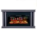 Электрокамин InterFlame Квинт с очагом FreeSpace 40 LED FX QZ Графит