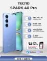 Смартфон TECNO SPARK 40 Pro 8ГБ/128ГБ, синий (lake blue) + SIM