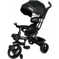 Велосипед трёхколесный серия нептун поворотное сиденье, ручка для родителей, нагрузка до 30 кг, черный