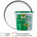 Эмаль акриловая Радуга полуматовая белая Эко-Люкс 113 0.9 л
