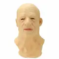 Латексная маска для лица на Хэллоуин, новинка, Костюм ужасного старика