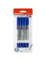 6шт Ручки шариковые BRAUBERG M-500 CLASSIC, набор 10 шт,