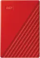 Внешний жесткий диск Western Digital WD My Passport, 2 ТБ, USB 3.2 Gen 1 (WDBYVG0020BRD-WESN) красный