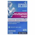Mommy's Bliss, детские поливитамины + железо, от 2 месяцев, виноград, 30 мл (1 жидк. унция)