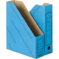Лоток для бумаг вертикальный Attache, 75мм, синий, 2шт, 25 уп.