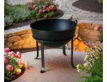 Чаша для костра колоньи, металл, чёрная, 55х43 см, Boltze 2024357