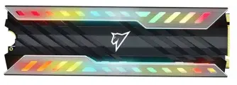 SSD накопитель NETAC NV3000 RGB NT01NV3000RGB-1T0-E4X 1ТБ, M.2 2280, PCIe 3.0 x4, NVMe, M.2