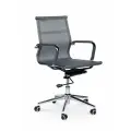 Кресло офисное Norden Хельмут LB серая сетка