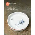 Мыльница ProPiter, 10х2 см, цвет белый, синий красный
