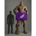 Флаг легиона Дети Императора Космодесант Астартес Вархаммер Warhammer 40000, 90х135 см, на сетке для улицы, для флагштока