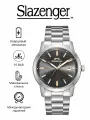 Наручные часы Slazenger, серый, серебряный