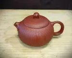 Заварочный чайник из исинской глины Контуры. 200 мл. Ручная работа. Китай.