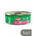 Четвероногий Гурман Набор 6 шт Консервы для собак Мясное ассорти с языком, 100г 0.6 кг