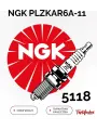 Свеча зажигания NGK 5118 PLZKAR6A-11 1 шт.