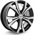 Диск колёсный X-119 6.5x16 5x110x65.1 ET37 BK/FP, арт.29142