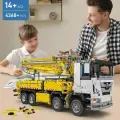 Конструктор Mould King 19003 Пневматические наливные строительные машины, с возможностью управления со смартфона, 4368 детали