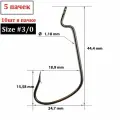 Крючок Catcher OFFSET WORM 0741 Size 3/0 (5 пакетиков)