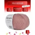 Пряжа Silk Mohair Lana Gatto (14393), 25г, 212м, 75% кидмохер, 25% шёлк (1 шт.)