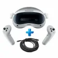 Очки виртуальной реальности Pico 4 ULTRA 256gb, с кабелем link (5м), Белый