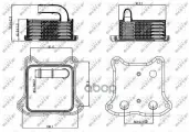 Радиатор масляный NRF арт. 31260