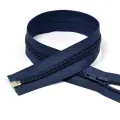 Молния MaxZipper пласт. спираль №5-N 60см цв. F330 синий уп.50шт