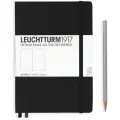 Записная книжка Leuchtturm1917 311333 черный A5, 124 листа черный 1 шт. отсутствует