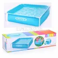 Бассейн каркасный, мини, 122х122х30 см 57173NP INTEX голубой