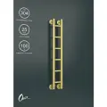 Полотенцесушитель Водяной Onix, модель Classic Gold 100x800 Лесенка с нижним подключением, Матовое золото, полный комплект