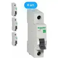 Автоматический выключатель Schneider Electric Easy9 1P 16А характеристика C (комплект из 4 шт.)