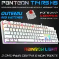 Механическая игровая клавиатура С led-подсветкой RAINBOW PANTEON T14 RS HS White (87)