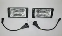 Фара п/туман. /2115, 2123/ белые, рифленое стекло