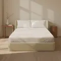 Простыня Sima-Land Home 300ТС Percale 235х240 см, цвет молочный, 100% хлопок (10278365)