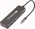 Разветвитель USB-C Origo OU3340C 4порт. черный (OU3340C/A1A)