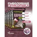Прикормка для рыбалки ALLVEGA Formula карась чеснок 10 пачек по 0.9 кг