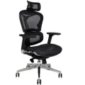 Кресло компьютерное NORDEN Hero Black, офисное, геймерское с подголовником