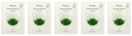 Тканевая маска для лица Jmsolution увлажняющая с розой Иерхона, Plansynergy Hydra Mask Rosa Of Jericho, 30 мл, 5 шт