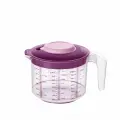 Емкость для смешивания Tupperware , 2л, прозрачная, бордовая