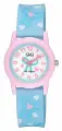 Наручные часы Q&Q, голубой, розовый