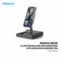 Беспроводное зарядное устройство Momax Q.Conference 10W Mini BS2 Speakerphone With Wireless Charger Black (BS2D)