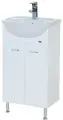 Тумба с раковиной Bellezza Уют-45 тумба прямая белая