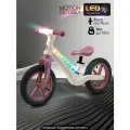 Беговел двухколесный Amarobaby Motion, молочный/розовый