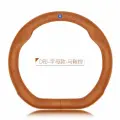 Чехол на руль, для Changan CS35/CS75/CS55/Yuexiang/Ruicheng, натуральная кожа, цвет коричневый