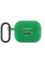 Lacoste для AirPods Pro чехол Liquid silicone Croc Logo Green