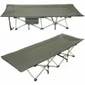 Раскладушка с матрасом взрослая, туристическая в палатку