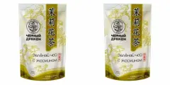 Черный Дракон Чай Зеленый, с цветками Жасмина, 100 г, 2 шт