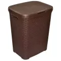 VIOLET Корзина для белья Ротанг 40л (коричневый) 184001